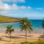 Wyspy Wielkanocne, Plaża Anakena