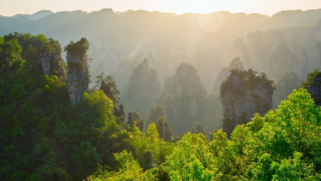 Chiny oferta, Chiny wycieczka, Chiny góry Avatar