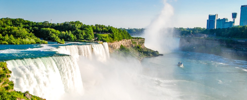 Kanada, Wodospady Niagara