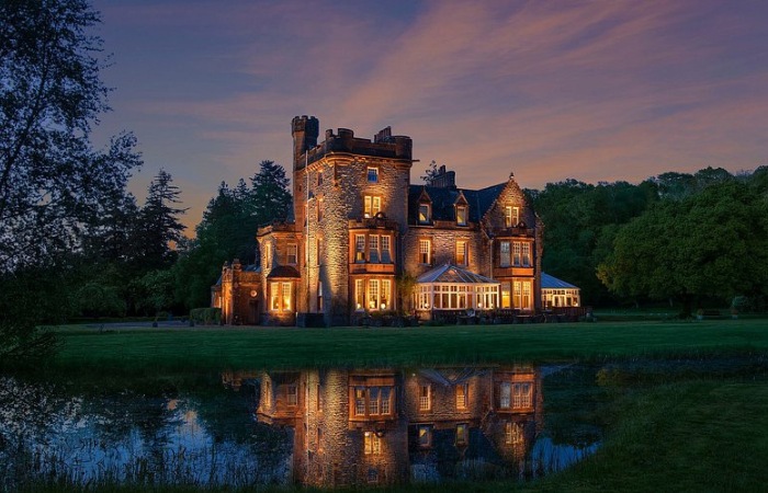 Isle of Eriska Hotel, Spa & Island, prywatna wyspa